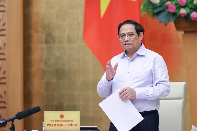 Thu tuong: Day manh xuat khau, giai ngan dau tu cong hinh anh