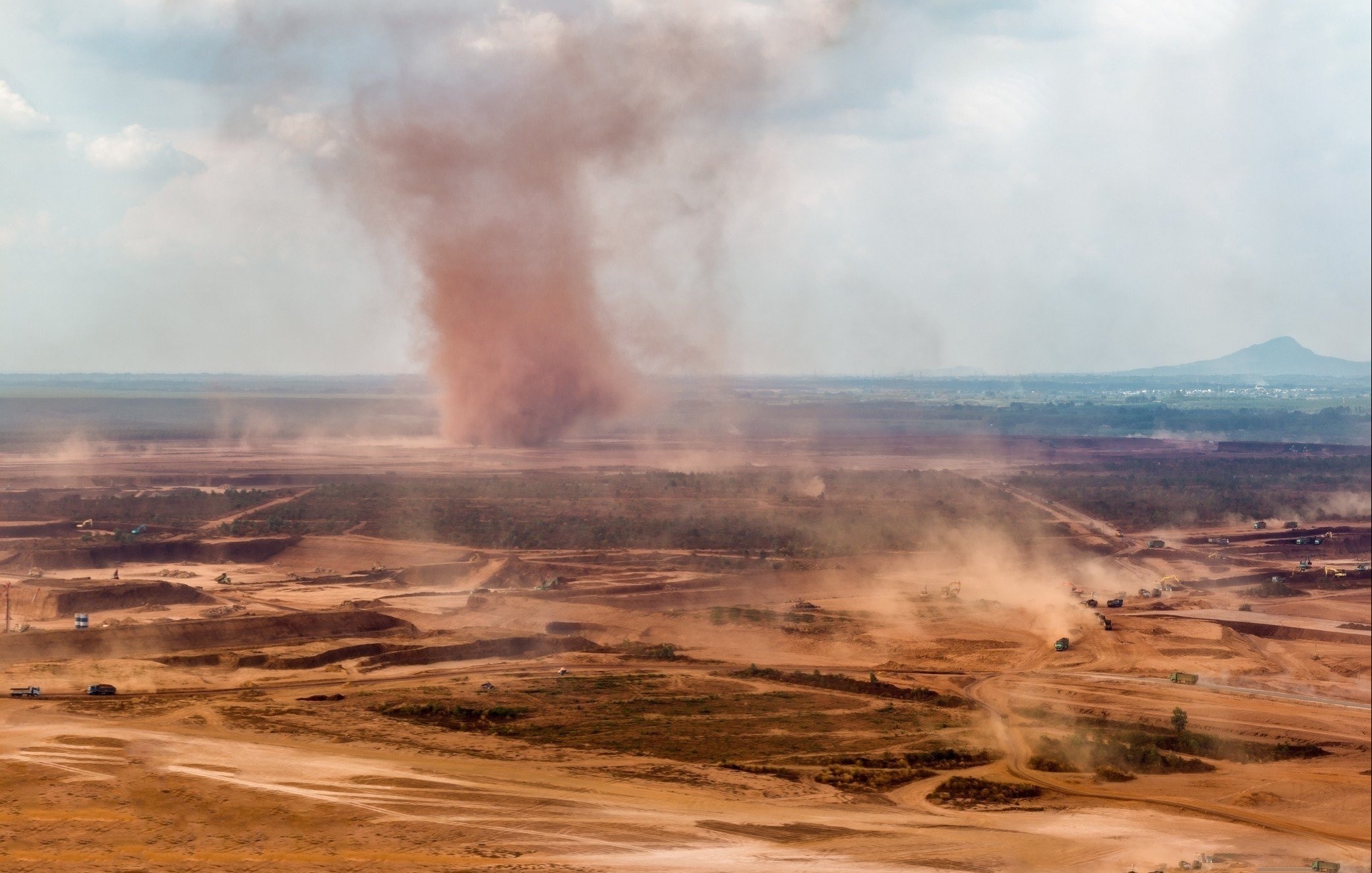 Bo GTVT yeu cau ACV khac phuc o nhiem tai san bay Long Thanh hinh anh