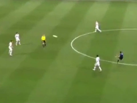 Ban thang cua Stankovic vao luoi Schalke mua giai 2010/11 hinh anh