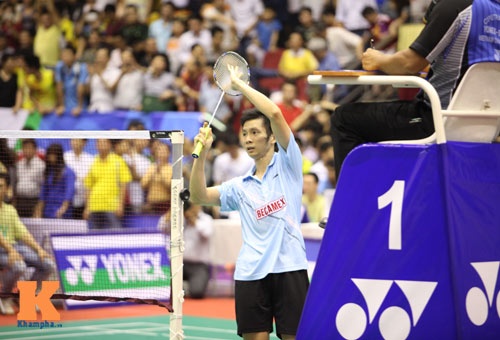 Tiến Minh cảm ơn người hâm mộ thủ đô sau trận đấu