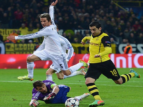 Hai tinh huong ban le tran Dortmund - Real hinh anh