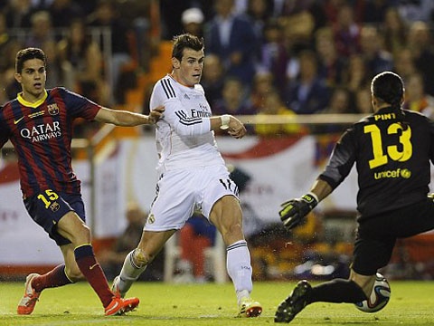 Man trinh dien sieu dang cua Gareth Bale truoc Barca hinh anh