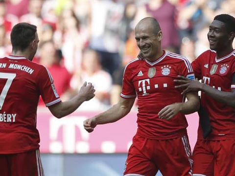 Bayern Munich 5-2 Werder Bremen: Buoc da hoan hao hinh anh