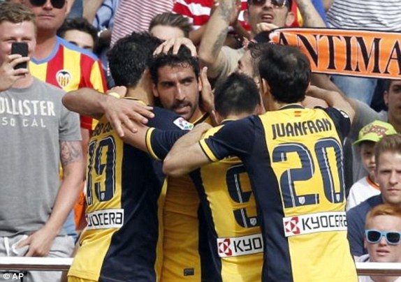 Valencia 0-1 Atletico Madrid: Chi mot la du hinh anh