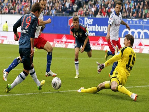 Hamburger SV 1-4 Bayern Munich: Giai sau hinh anh