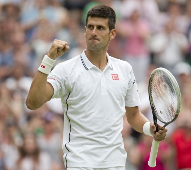 Highlights Wimbledon 2014: Djokovic - Simon hinh anh