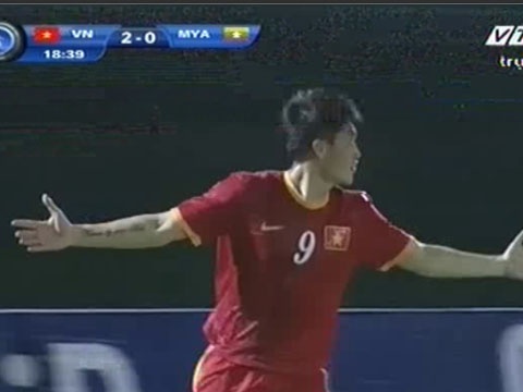 Cong Vinh cung da ghi ten vao danh sach ghi ban hinh anh