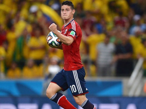 Man trinh dien cua James Rodriguez truoc Brazil hinh anh