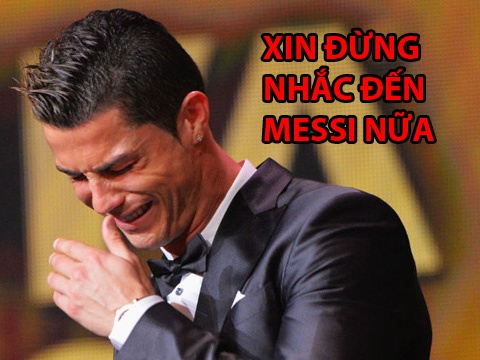 Anh che Ronaldo khoc thet khi Messi vao chung ket World Cup hinh anh