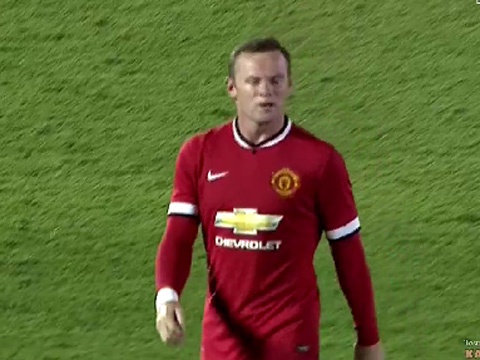 Rooney nhe nhang mang ve ban thang thu 3 cho M.U hinh anh