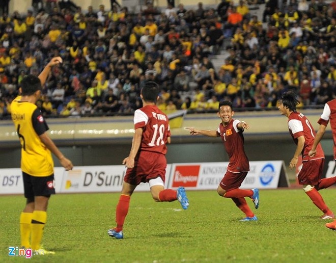 Highlight: U19 Viet Nam 2-2 U21 Brunei hinh anh