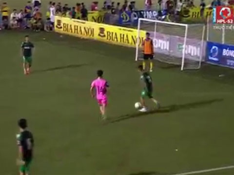 Highlight phui Ha Noi: MV Corp 2-1 Thanh Dong hinh anh