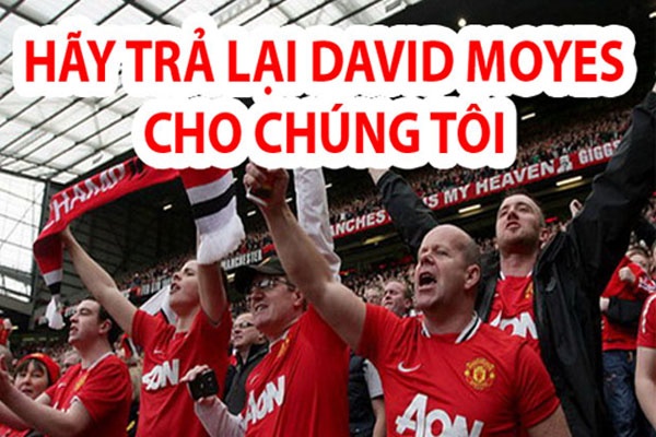 Anh che hai huoc CDV M.U doi tra lai David Moyes hinh anh