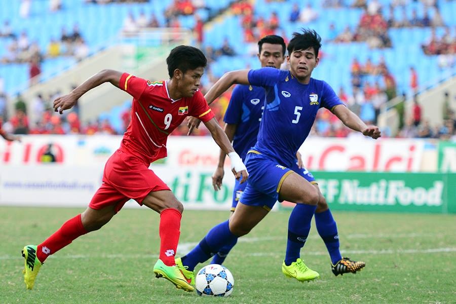 Highlight: U19 Thai Lan 1-0 U19 Myanmar hinh anh
