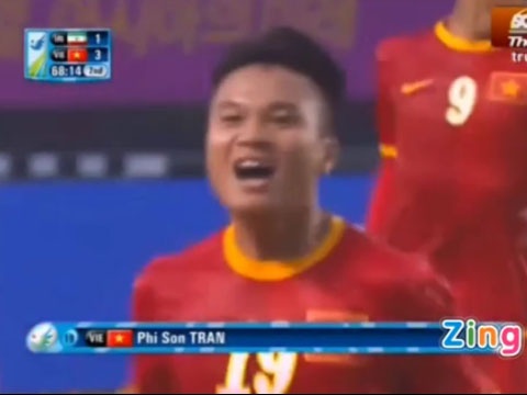 Highlight: Olympic Viet Nam 4-1 Olympic Iran hinh anh