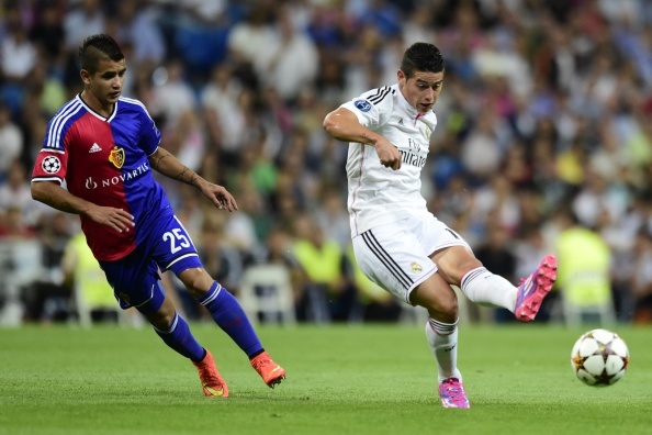 James Rodriguez nang ty so len 4-0 cho Real Madrid hinh anh