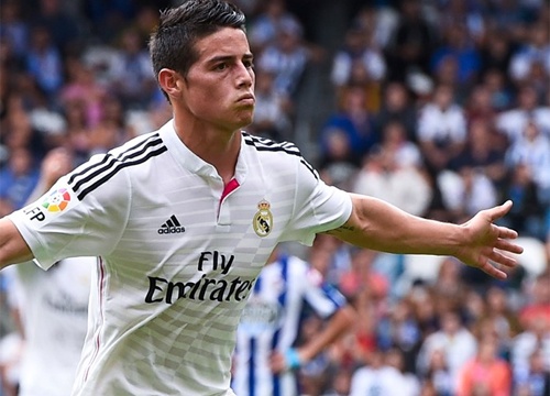 Man trinh dien cua James Rodriguez truoc Deportivo hinh anh