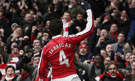 Nhung ban thang an tuong cua Cesc Fabregas cho Arsenal hinh anh