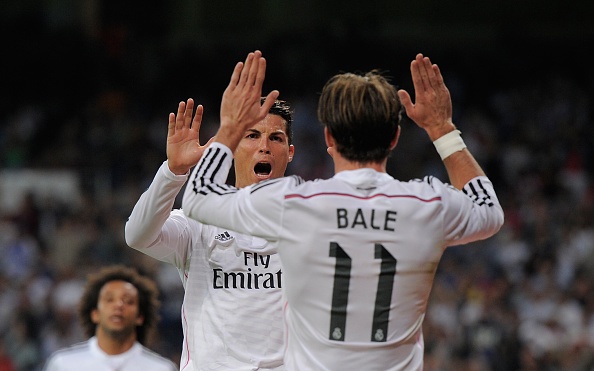 Pha bong dinh cao cua Ronaldo, Gareth Bale tu dau mua giai hinh anh