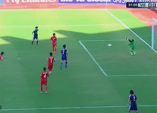 Bong trung cot doc khung thanh U19 Viet Nam hinh anh