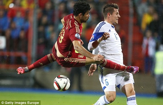 Highlight Luxembourg 0-4 Tay Ban Nha hinh anh