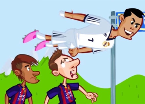 Ronaldo bay nhu ten lua trong cuoc dua Qua bong vang hinh anh