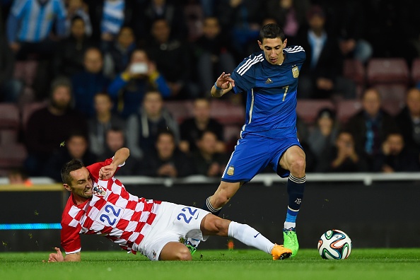 Man trinh dien cua Di Maria truoc Croatia hinh anh