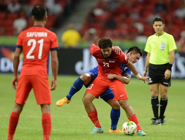 Highlights: Singapore 1-2 Thai Lan hinh anh
