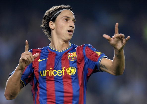 5 sieu pham cua Ibrahimovic trong mau ao Barcelona hinh anh