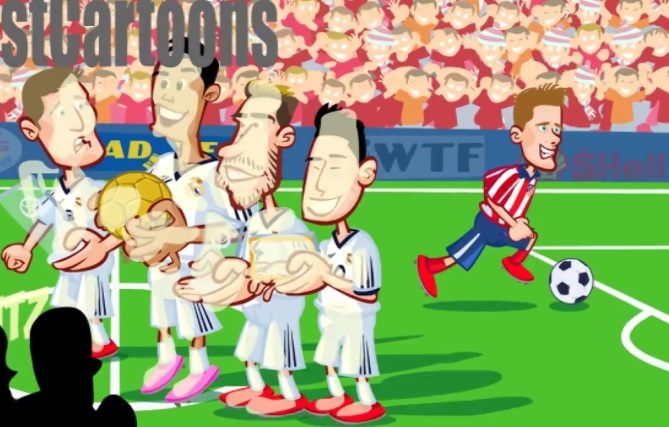 Hoat hinh vui nhon: Ly do that bai cua Real truoc Atletico hinh anh