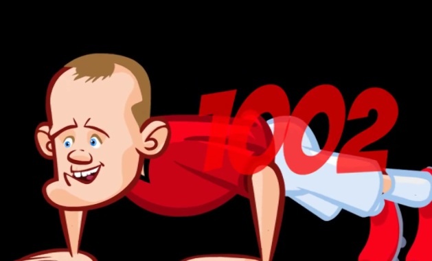 Hoat hinh vui nhon: Rooney va Hulk so tai chong day hinh anh