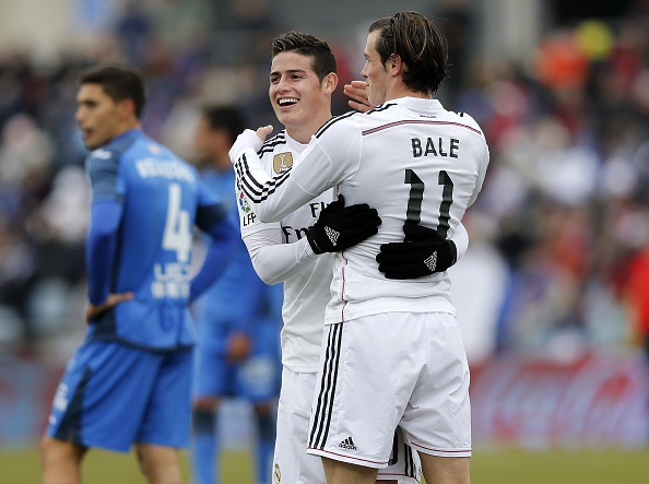 James Rodriguez danh dau go hoa cho Real Madrid hinh anh