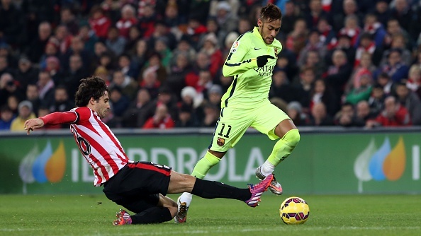 Nhung pha bong lat leo cua Neymar truoc Athletic Bilbao hinh anh