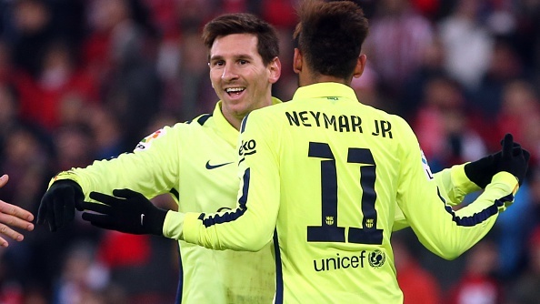 Messi thi dau bung no truoc Athletic Bilbao hinh anh