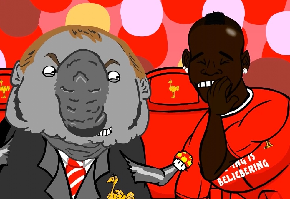 Hoat hinh vui nhon: Balotelli an nam hoa Super Mario hinh anh