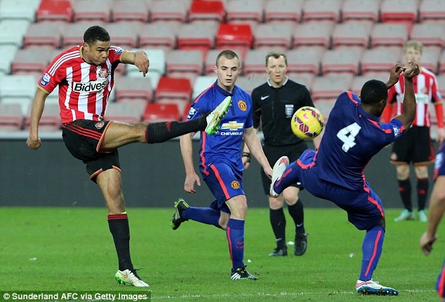 Highlights: U21 Sunderland 1-1 U21 Man United hinh anh