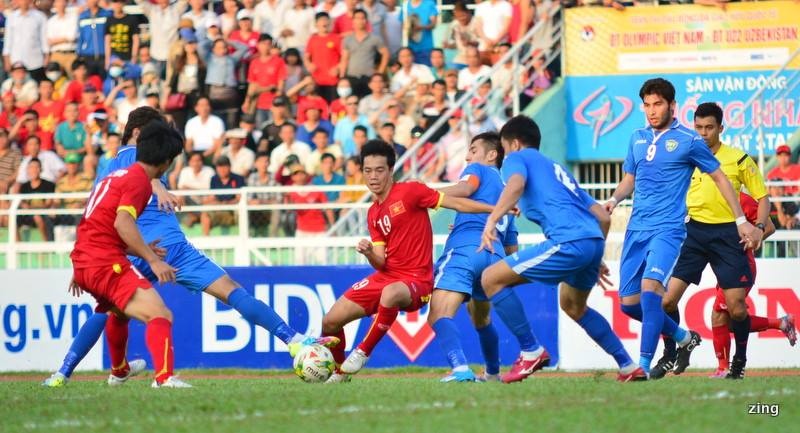 Highlights: Olympic Viet Nam 0-0 Olympic Uzbekistan hinh anh