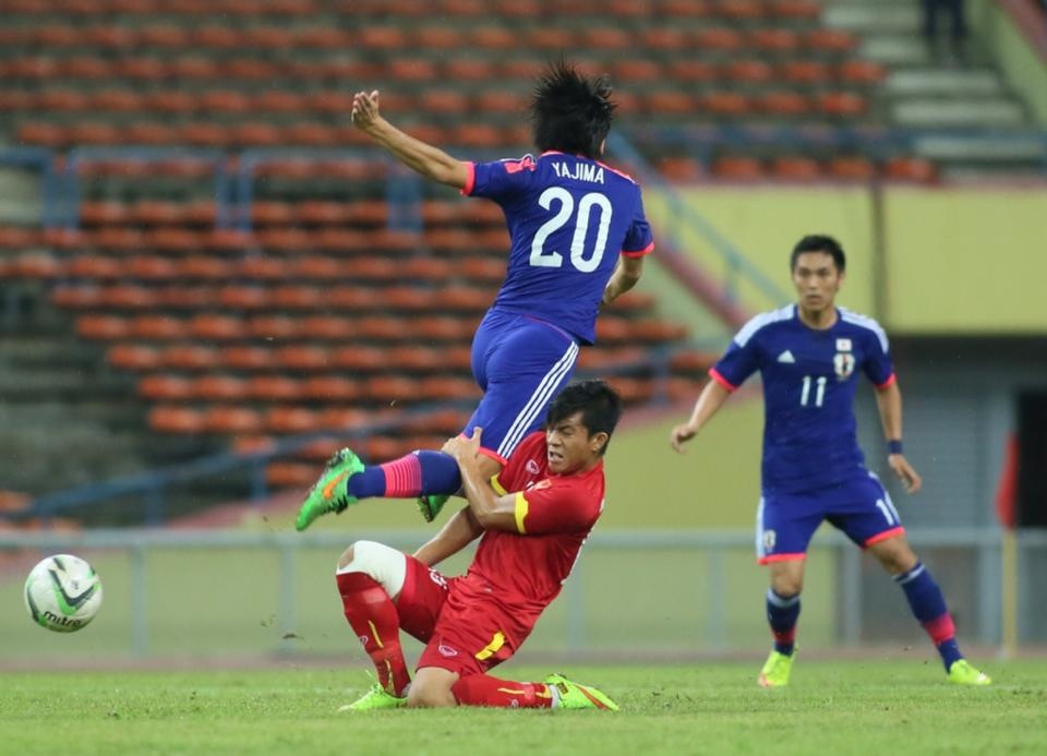 Video tran dau U23 Viet Nam - U23 Nhat Ban hinh anh