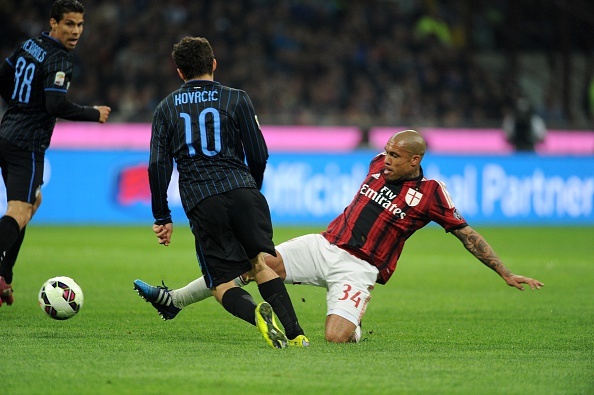 Inter lo co hoi gianh 3 diem o tran derby Milan hinh anh