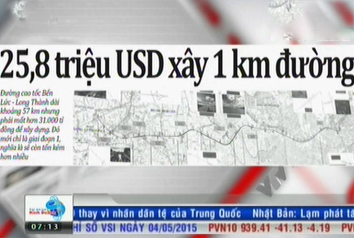 Clip VTV: 25,8 trieu USD xay 1 km duong hinh anh