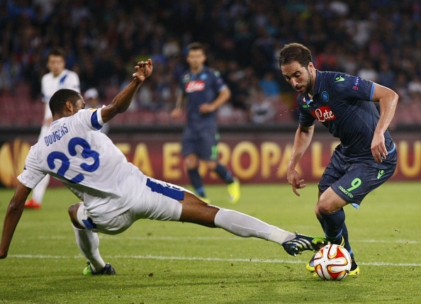 Tong hop tran dau: Napoli 1-1 Dnipro hinh anh