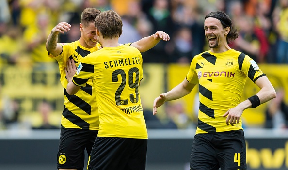 Chien thang 2-0 cua Dortmund truoc Hertha Berlin hinh anh