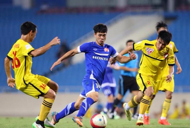 Nhung pha bong dang chu y tran U23 Viet Nam - Hai Phong hinh anh