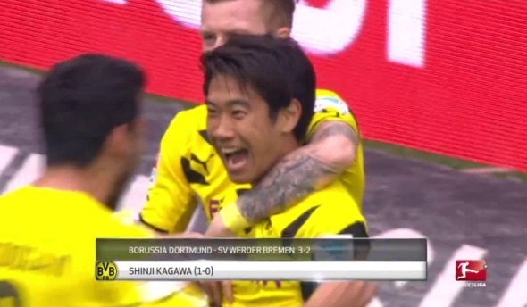 Top 5 ban thang dep o vong 34 Bundesliga hinh anh