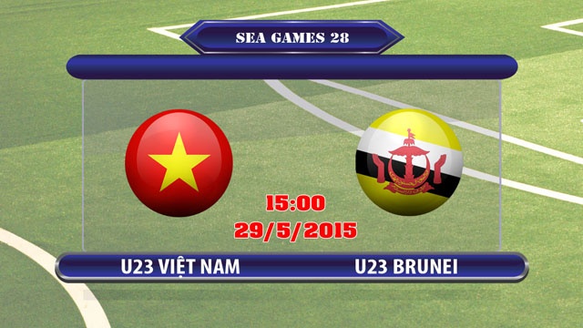 Video bong da truc tiep U23 Viet Nam - U23 Brunei hinh anh