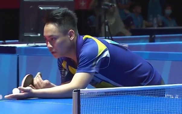 Bong ban SEA Games 28: Le Tien Dat 3-0 Lat Thet Ko Ko hinh anh