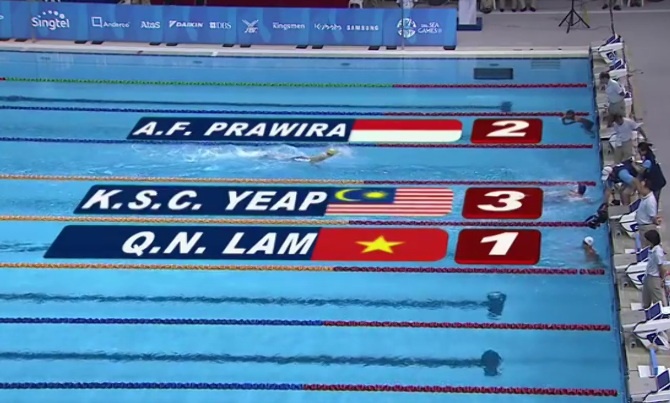 Video Lam Quang Nhat pha sau ky luc SEA Games hinh anh