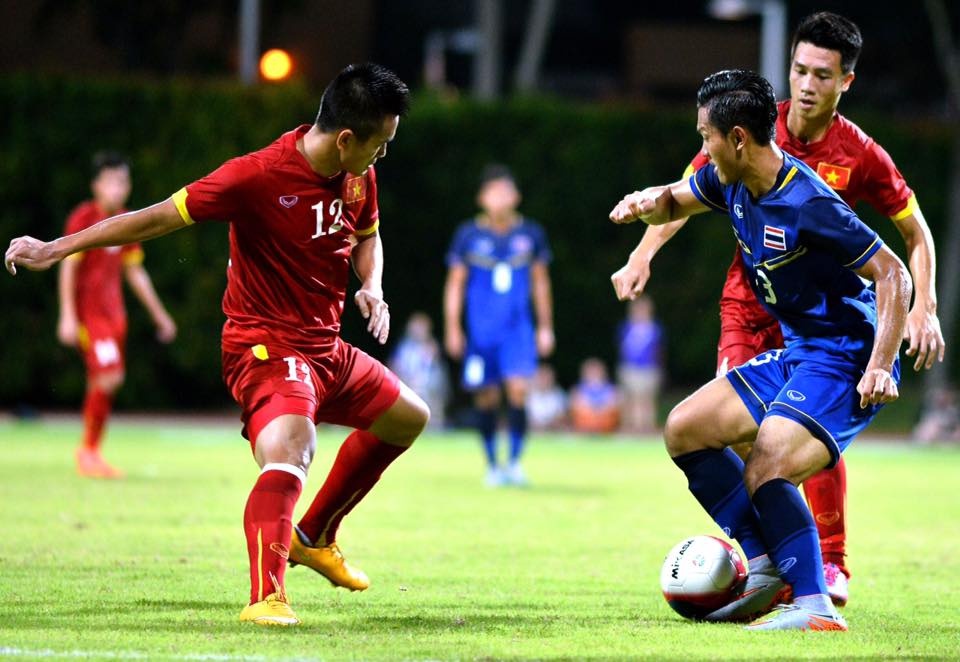 Tong hop tran dau: U23 Thai Lan 3-1 U23 Viet Nam hinh anh