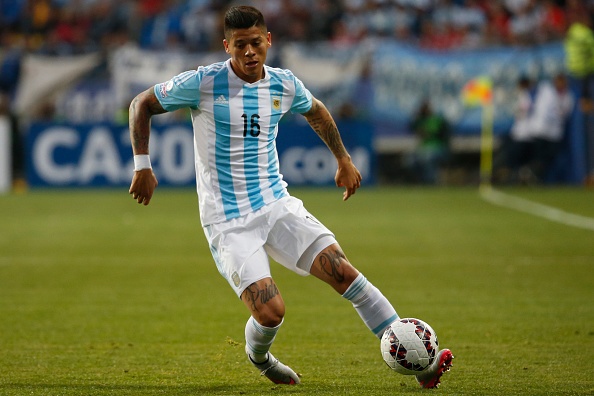 Marcos Rojo tro tai rabona khong kem Di Maria hinh anh