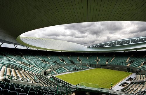 Toan canh khu thi dau Wimbledon qua goc nhin 360 do hinh anh